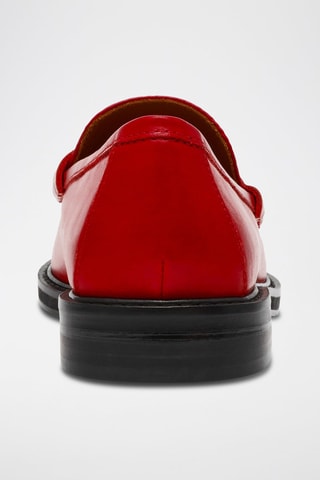 Mocassins en cuir Madison - Rouge