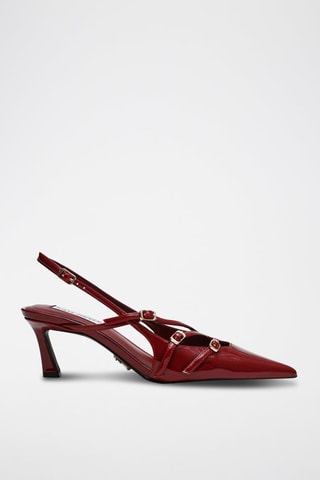 Escarpins vernies Liana - Rouge