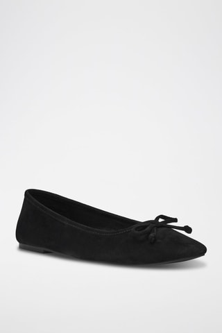 Ballerines en nubuck Malinda - Noir
