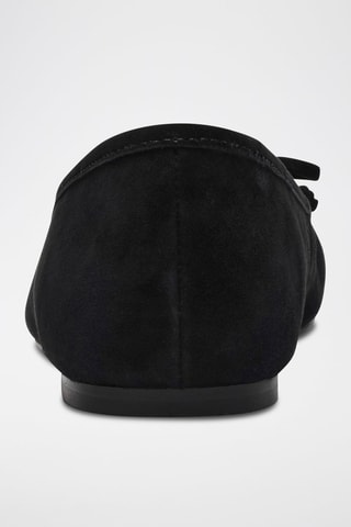 Ballerines en nubuck Malinda - Noir