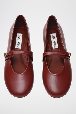 Ballerines en cuir Rejoice - Bordeaux