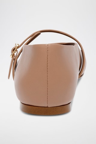 Babies en cuir de mouton Rejoice - Rose poudré