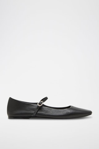 Babies en cuir Maple - Noir