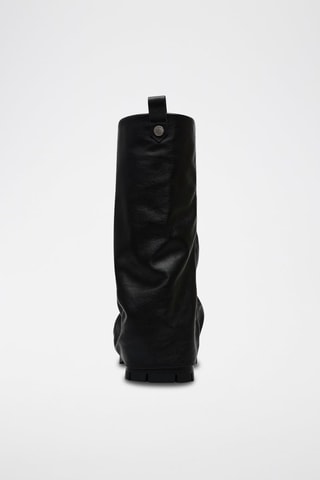 Bottines en cuir Shutter - Noir