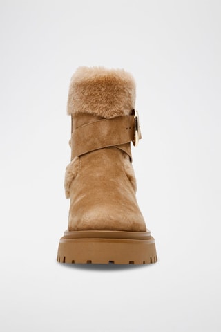Bottines en nubuck Lodge - Marron clair