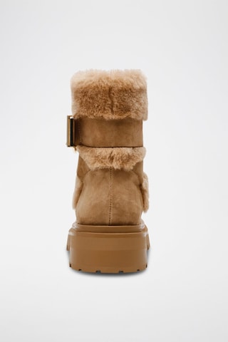 Bottines en nubuck Lodge - Marron clair
