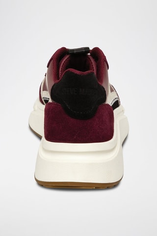 Baskets en cuir Starlyn - Bordeaux