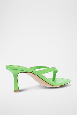 Sandales à talons Azure - Vert fluo
