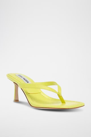 Sandales à talons Azure - Jaune
