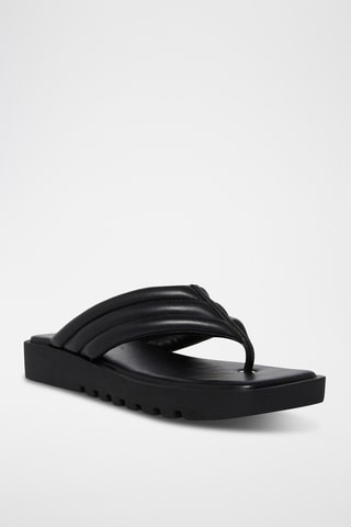 Sandales plateformes Boost - Noir