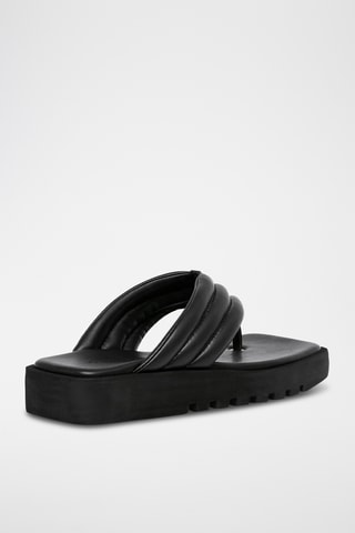 Sandales plateformes Boost - Noir