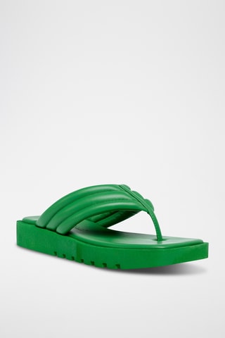 Sandales plateformes Boost - Vert