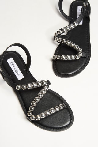 Sandales en cuir Casilda - Noir