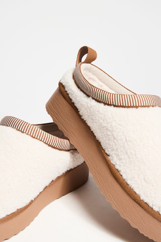 Sabots plateformes Codie-F - Beige