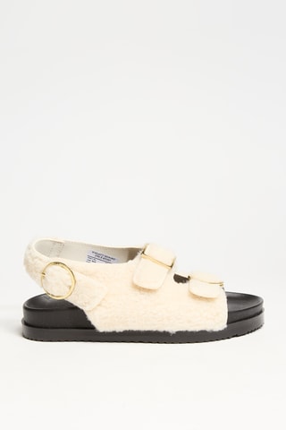 Sandales plateformes Comrade - Beige
