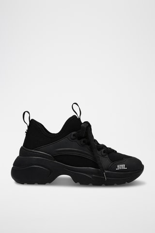 Baskets plateformes Ellipse - Noir