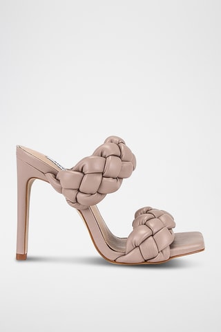 Mules à talons Kenley - Taupe