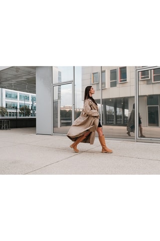 Bottes en cuir Mana - Camel