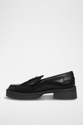 Mocassins à talons Marina - Noir