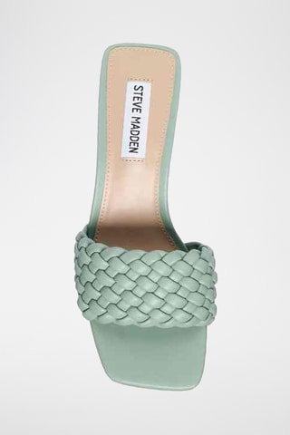 Mules à talons Montecarlo - Vert menthe