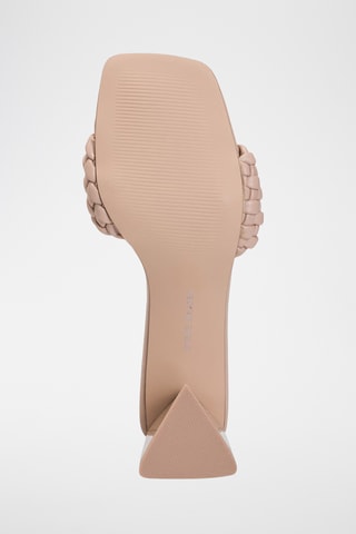 Mules à talons Montecarlo - Nude