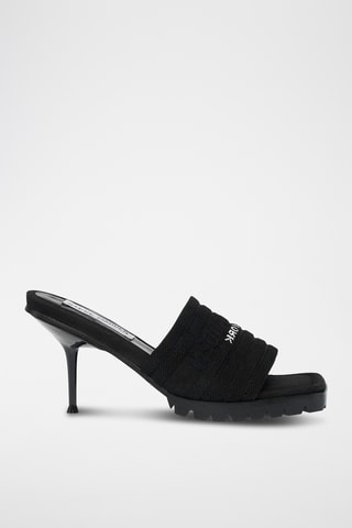 Mules à talons Morphed - Noir