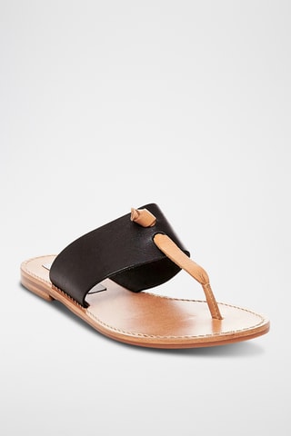Sandales en cuir Olivia - Noir