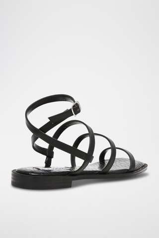 Sandales Superbly - Noir