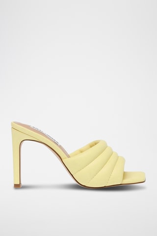 Mules à talons Tempt - Jaune