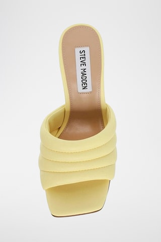 Mules à talons Tempt - Jaune