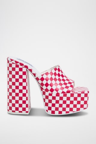 Mules à talons Trixie - Fuchsia