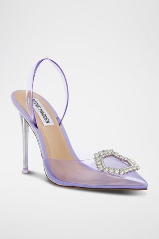 Escarpins vernis Vionnet - Mauve