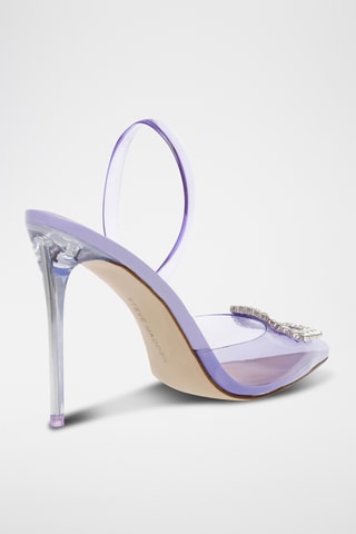 Escarpins vernis Vionnet - Mauve