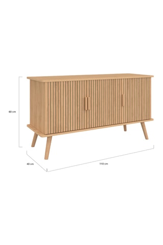 Buffet Faustine 3 portes - 110 x 60 x 40 cm