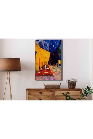 Cuadro "Terraza de café por la noche" Vincent Van Gogh - 45 x 70 cm