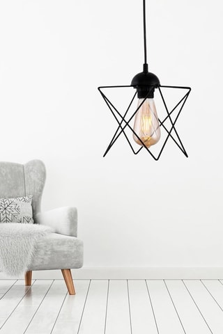 Lámpara de techo - Negro - 45-60 W