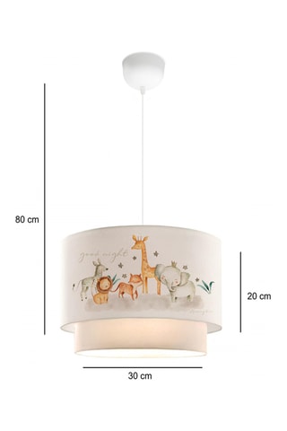 Lámpara de techo Ayd - Blanco - 40 W