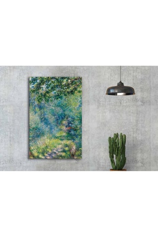 Cuadro «Sendero en el bosque» - Pierre Auguste Renoir - 45 x 70 cm