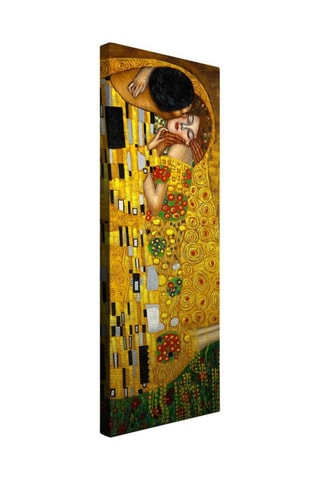 Cuadro «El Beso» - Gustav Klimt - 30 x 80 cm - Reproducción
