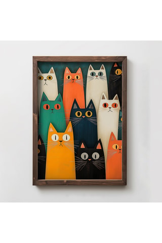 Cuadro de pino - 35 x 47 x 2 cm