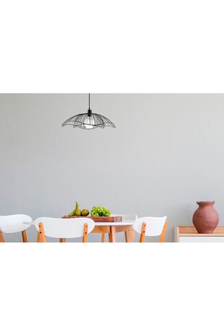Lámpara de techo Farac - Negro - 60 W