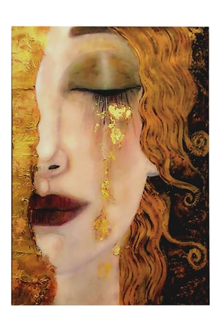 Cuadro "Lágrimas doradas de Freyja" Anne-Marie Zylberman - 50 x 70 cm