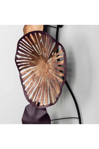 Adorno mural - 79 x 35 cm - Bronce