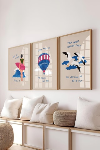 3 cuadros - 50 x 70 cm