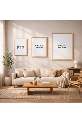 Tableau en bois - 70 x 95 cm