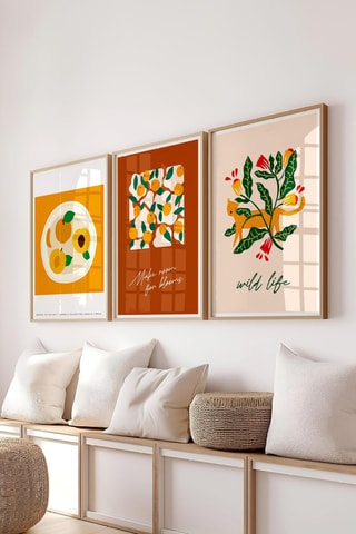 3 cuadros - 50 x 70 cm