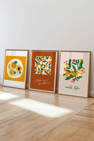 3 cuadros - 50 x 70 cm