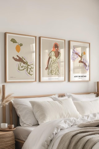 3 cuadros - 50 x 70 cm