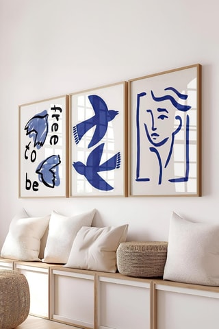 3 cuadros - 50 x 70 cm