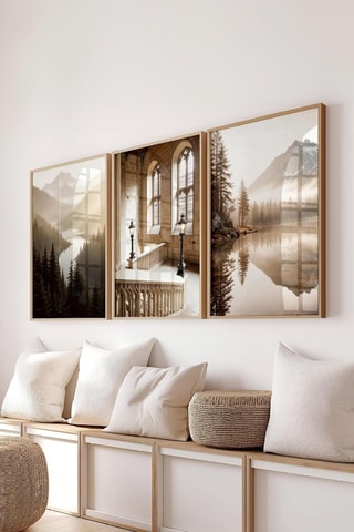 3 cuadros - 50 x 70 cm